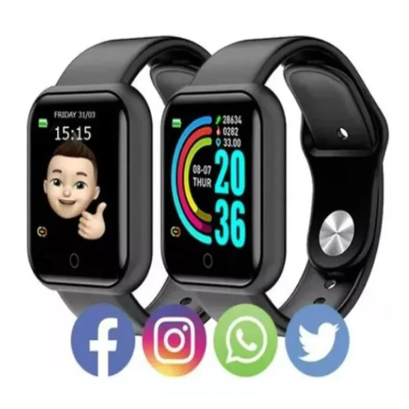 Relógio Smartwatch Android  D20 Bluetooth