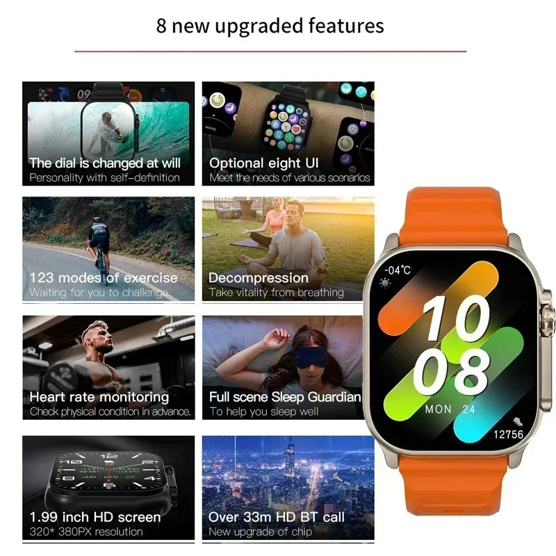 Smartwatch T10 U2 Ultra 2024