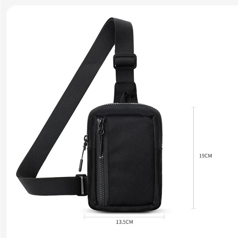 Bolsa Transversal Masculina de Nylon Kanguru